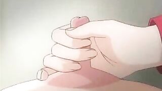 Shemale Fucks Breasts in Hardcore Hentai Anime Porn