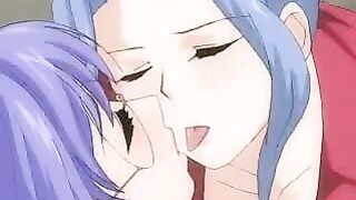 Shemale Fucks Breasts in Hardcore Hentai Anime Porn