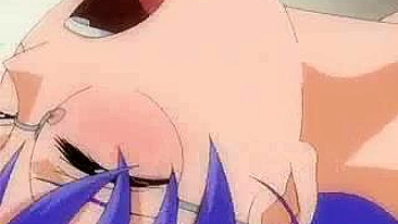 Shemale Fucks Breasts in Hardcore Hentai Anime Porn