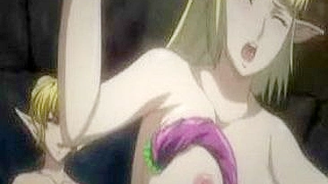 Elf hentai caught by tentacles, Shemale, Anime, Elf, Hentai, Tentacles