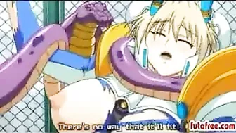 Watch Hentai Porn Video of Woman with Monster Body Tentacles Losing Virginity