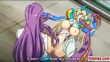 Watch Hentai Porn Video of Woman with Monster Body Tentacles Losing Virginity