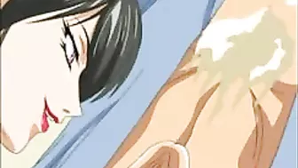 Hentai Guy Gets Fucked Hard After Being Tied Up and Whipped