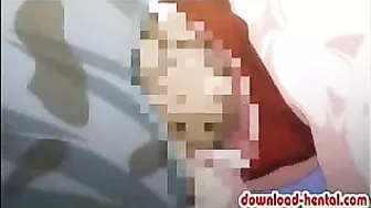 Tied up babe gets gangbanged by multiple partners in steamy hentai scene.