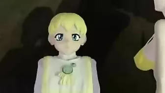 3D Shemale Hentai Handjob by Anime