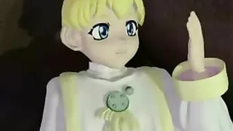 3D Shemale Hentai Handjob by Anime