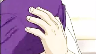 Busty hentai babe gets assfucked for the first time in steamy anime sex scene