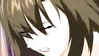 Busty hentai babe gets assfucked for the first time in steamy anime sex scene