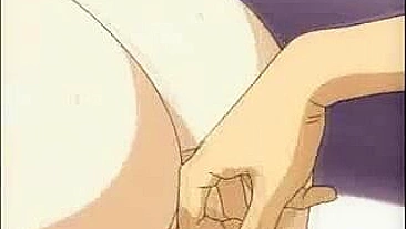 Busty hentai babe gets assfucked for the first time in steamy anime sex scene