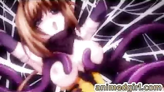 Hentai Caught in Spider's Web - Shemale, Anime, Hentai, Spider Fuck