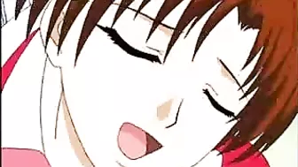 Roped and Fucked by Dildo Chicks - Tied Hentai Sex