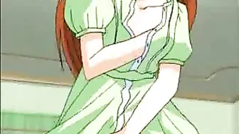 Roped and Fucked by Dildo Chicks - Tied Hentai Sex