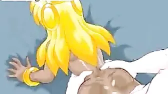 Ghetto Hentai Gets Wet Pussy Fucked by Shemale Tranny with Dick Girl