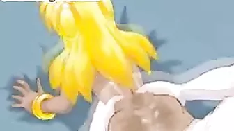 Ghetto Hentai Gets Wet Pussy Fucked by Shemale Tranny with Dick Girl