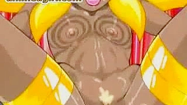 Ghetto Hentai Gets Wet Pussy Fucked by Shemale Tranny with Dick Girl