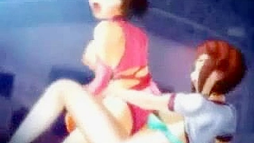 3D animated hentai with bigtits hot drilled by cute shemale anime