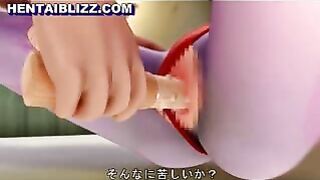 Batgirl's Dirty 3D Hentai Fingered and Dildoed