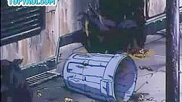 Gay Bikers Seducing Each Other's Cocks in Anime Hentai Video