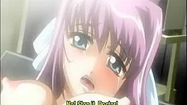 Naughty Nurse Gets Screwed Hard by a Doctor in Hentai Anime