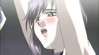 Anime Lesbian Porn Video - Tied Up Babes Get Drilled
