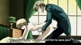 Hentai Gay Gets Deep Slammed