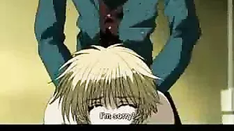 Hentai Gay Gets Deep Slammed