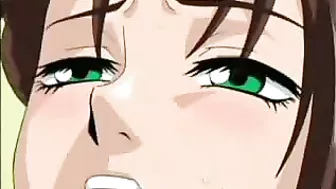 Busty Anime Milf Masturbates - Cartoon Hentai Porn Video