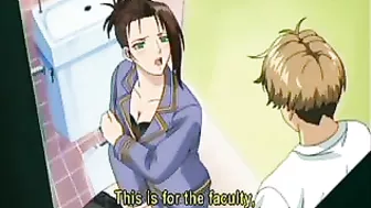 Busty Anime Milf Masturbates - Cartoon Hentai Porn Video