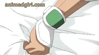 Shemale Princess Threesome Fucked in Hentai Anime Sex