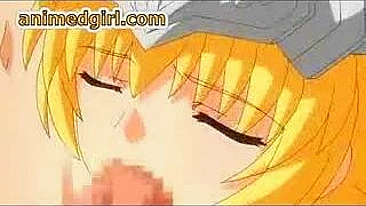 Shemale Princess Threesome Fucked in Hentai Anime Sex
