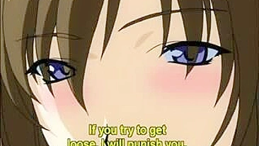 Busty hentai maid gets facial after hot sucking cock