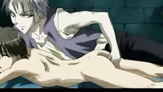 Anime Boy Gets Fingered and Fucked in Cartoon Sex Scene