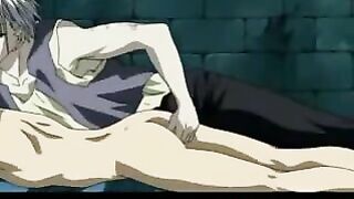 Anime Boy Gets Fingered and Fucked in Cartoon Sex Scene