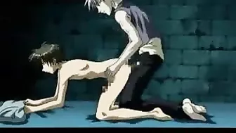 Anime Boy Gets Fingered and Fucked in Cartoon Sex Scene