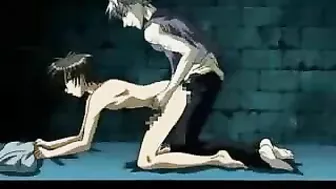 Anime Boy Gets Fingered and Fucked in Cartoon Sex Scene