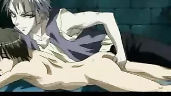 Anime Boy Gets Fingered and Fucked in Cartoon Sex Scene