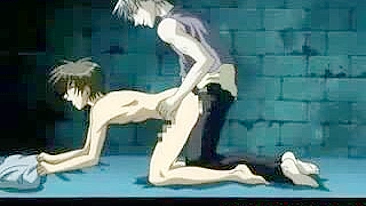 Anime Boy Gets Fingered and Fucked in Cartoon Sex Scene