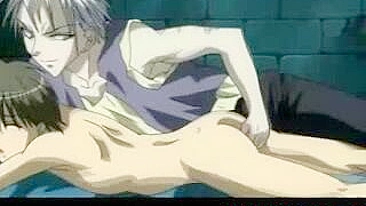 Anime Boy Gets Fingered and Fucked in Cartoon Sex Scene