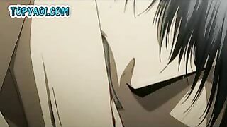 Anime Hentai Hardcore Anal Sex with Tearing and Cock