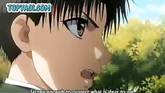 Anime Hentai Hardcore Anal Sex with Tearing and Cock