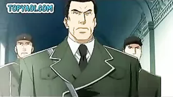 Anime Hentai Hardcore Anal Sex with Tearing and Cock