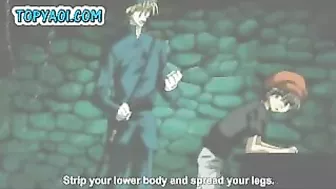 Boy Gets Anal Fingered in Hentai Porn - Gay Young Sex