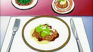 Sensual Anime Babe Gets Double-Teamed by Two Huge Cocks