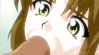 Tied Up Anime Babe Tormented, Cartoon Poen