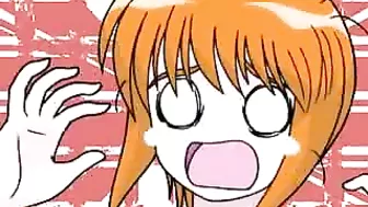 Cute TS Boygirl Gets Handjob - Shemale Licks Cock in Hentai Video