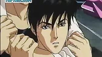 Young Boy Tied and Sexed in Anime Hentai