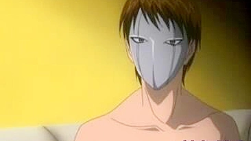 Double Drilled Brunette Lesbian Porn Cartoon