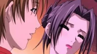 Horny Hentai Brunette Gets Off with Blowjob and Masturbation Horny Hentai Brunette Gets Off with Blowjob and Masturbation