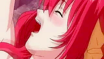 Redhead Anime Character Gets Shemale Cock in Hentai Video