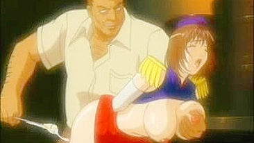 Poor Anime Girl Gets Fucked Hard